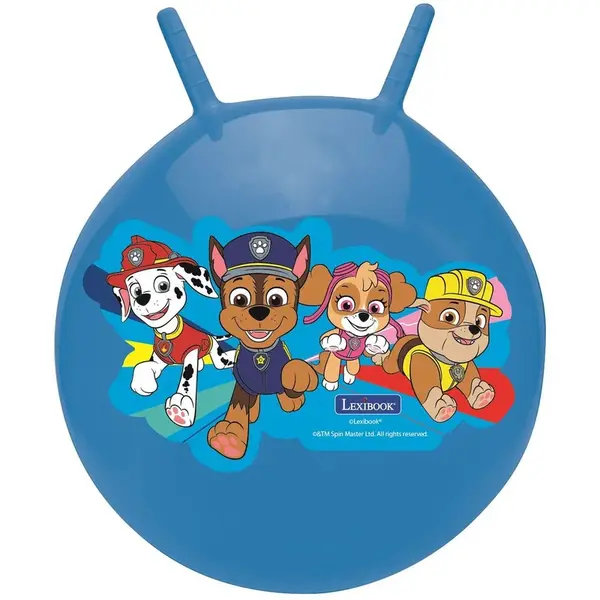 Lexibook Nafukovacia skákacia lopta 45 cm modrý Paw patrol