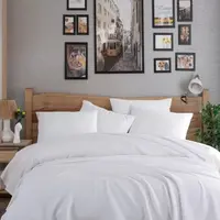 Přehoz 200x230 pique - bílá