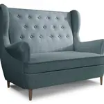 Dvoumístná pohovka aros - zelená - solid 39