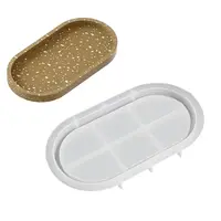 DIY Oval Storage Tray Silicone Molds