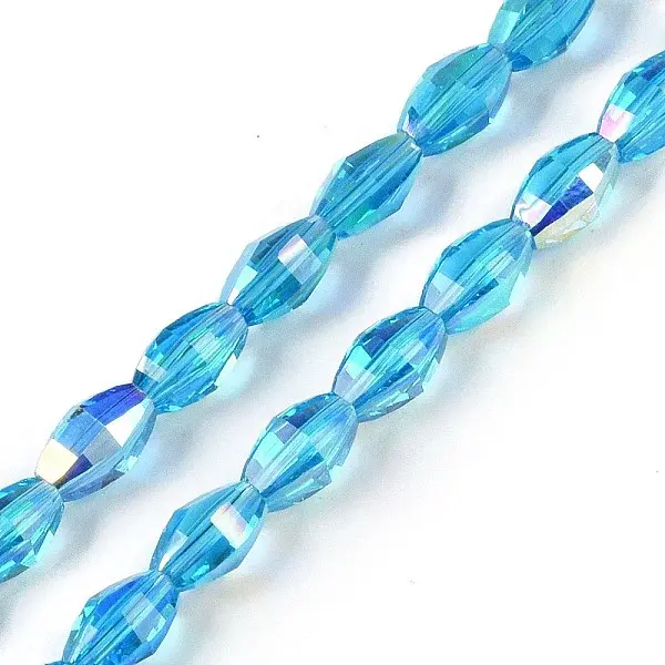 Electroplate Glass Beads Strands
