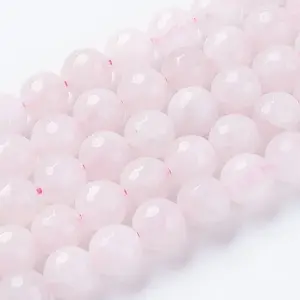 Natural Rose Quartz Beads Strands