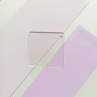 Transparent Acrylic Disc Big Pendants