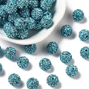 Pave Disco Ball Beads
