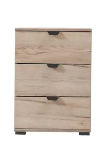 Noční stolek rango - dub šedý