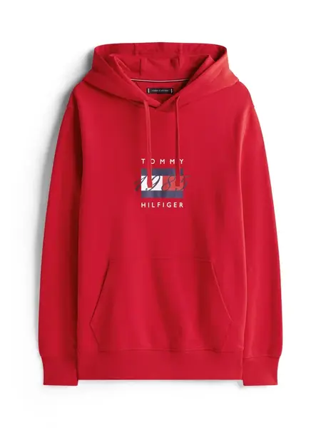 Tommy Hilfiger Linear Flag Graphic Hoodie XXL