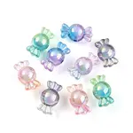 Gradient Color Transparent Acrylic Beads