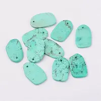 Natural Howlite Pendants
