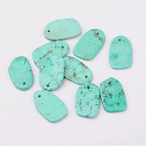 Natural Howlite Pendants