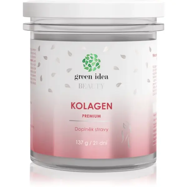 Green Idea Kolagen premium morský kolagén pre krásne vlasy, pleť a nechty 137 g