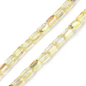 Electroplate Glass Beads Strands