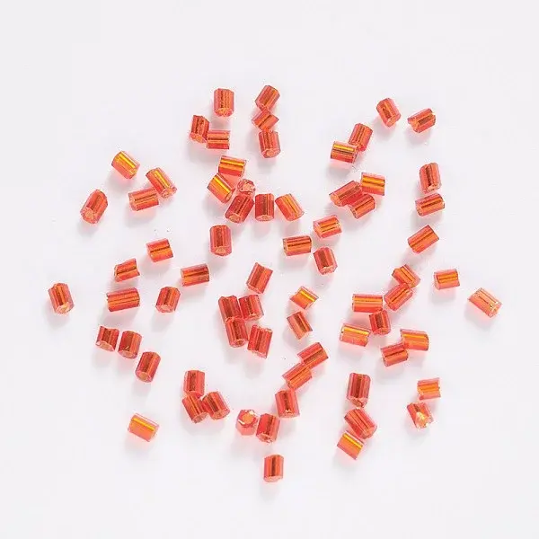 11/0 Two Cut Glass Seed Beads