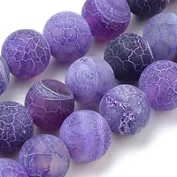 Natural Weathered Agate Beads Strands
