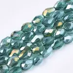 Electroplate Glass Beads Strands