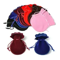 30Pcs 6 Colors Velvet Bags