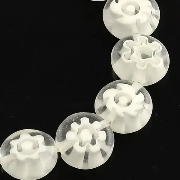 Handmade Millefiori Glass Lampwork Bead Strands