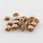 Large Hole Resin European Beads