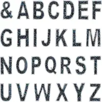 Glitter Rhinestone Iron On Patches