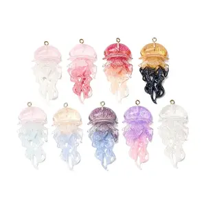 Transparent Resin Pendants