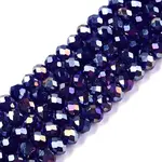 Electroplate Glass Beads Strands