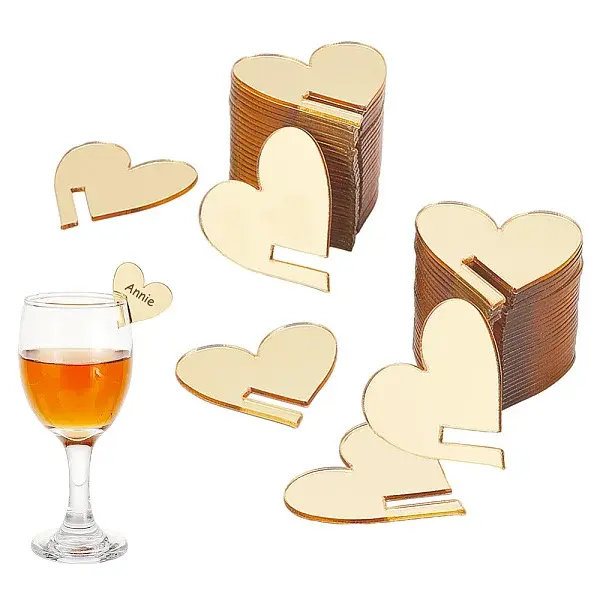 60Pcs Acrylic Display Stands