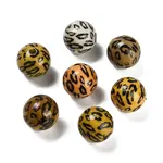 Printed Opaque Acrylic Beads