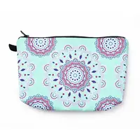 Polyester Tarp Zip Cosmetic Pouches