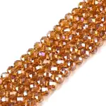 Electroplate Glass Beads Strands