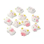 Spray Painted Resin Cabochons