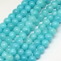 Natural Yellow Jade Beads Strands