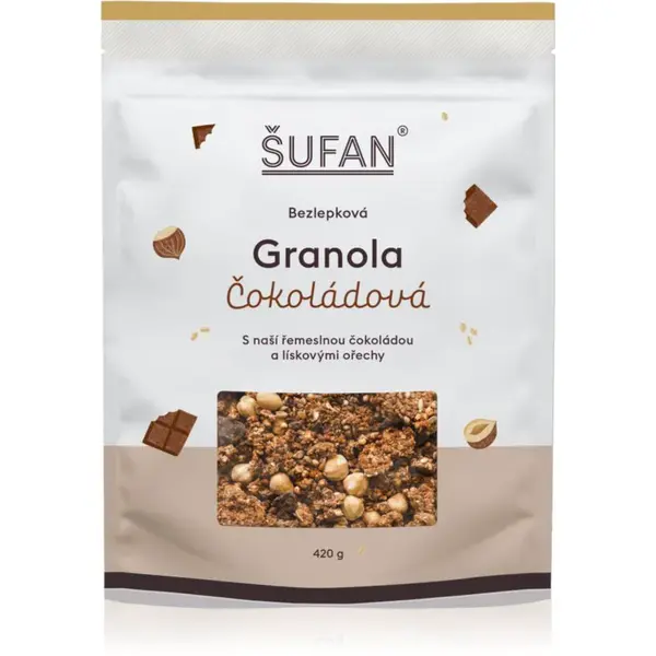 Šufan Granola čokoládová granola s čokoládou 420 g