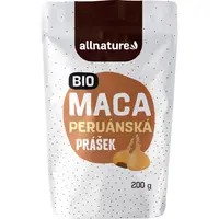 Allnature Maca peruánska BIO RAW prášok v BIO kvalite 200 g