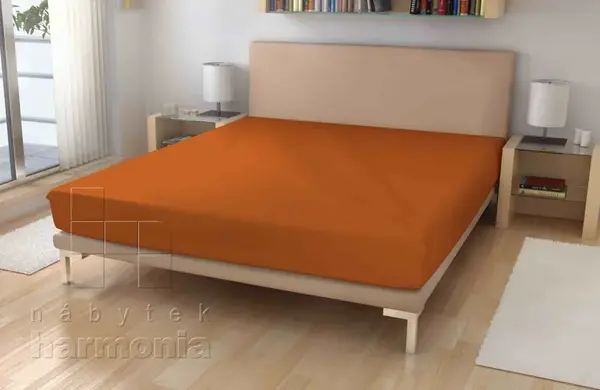 Jersey plachta - hnedé - 60 x 120 cm