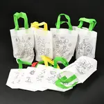 Rectangle Non-Woven DIY Environmental Scribble Bags