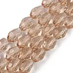 Transparent Glass Beads Strands