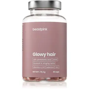 BeastPink Glowy Hair kapsuly pre zdravé a krásne vlasy 108 g