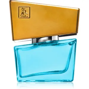 HOT Shiatsu Light Blue parfém s feromónmi pre mužov 15 ml