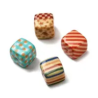 Printed Opaque Acrylic Beads