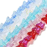 Transparent Glass Beads Strands