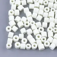 Opaque Glass Bugle Beads