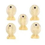 Handmade Foil Lampwork Fish Beads