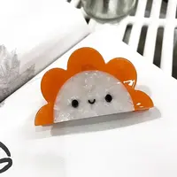 Sun Cellulose Acetate Claw Hair Clips