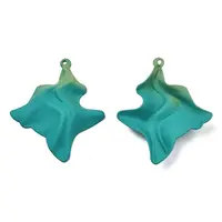 Spray Painted Iron Pendants