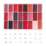 288G 24 Colors Glass Seed Beads