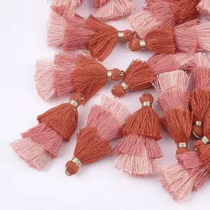Polycotton(Polyester Cotton) Tassel Pendant Decorations