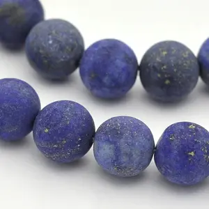 Natural Lapis Lazuli Round Beads Strands