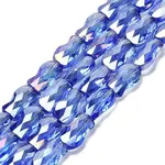Electroplate Glass Beads Strands