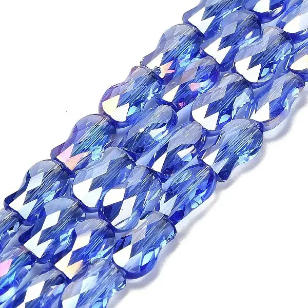 Electroplate Glass Beads Strands