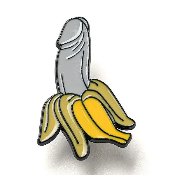 Banana Alloy Enamel Pin Broochs