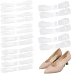 12 Pairs 3 Style Transparent TPU Anti-Loose Shoelace for High-heeled Shoes